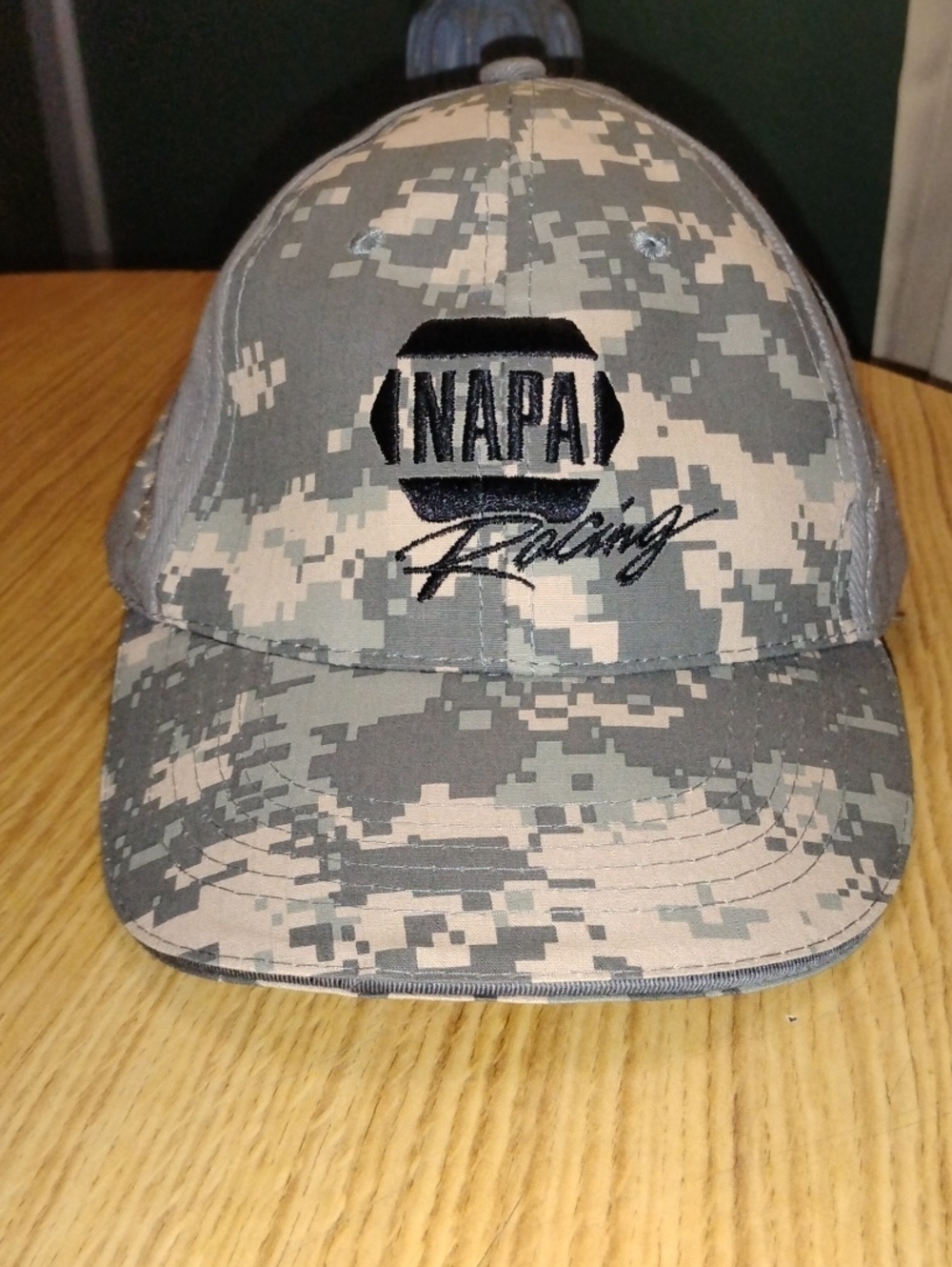 NAPA Racing Men's Digital Camo Baseball Cap - Gray